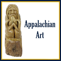 Appalachian Art Button Appalachian Art Button